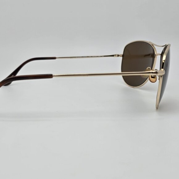 Kate Spade Ally P/S Gold Frame Polarized Brown Lens Aviator Sunglasses 60-15-135 - Picture 5 of 13